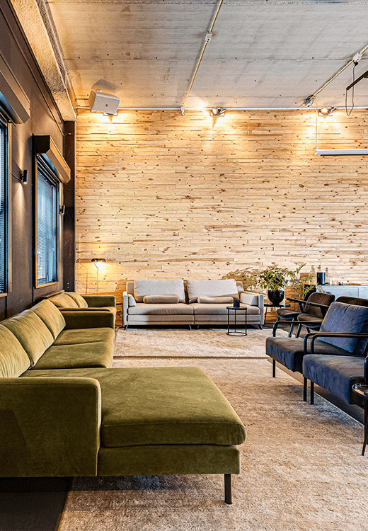 inspirerende boardroom in Amsterdam